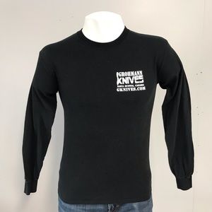 Mens Grohmann Knives Long Sleeve Shirt Small S